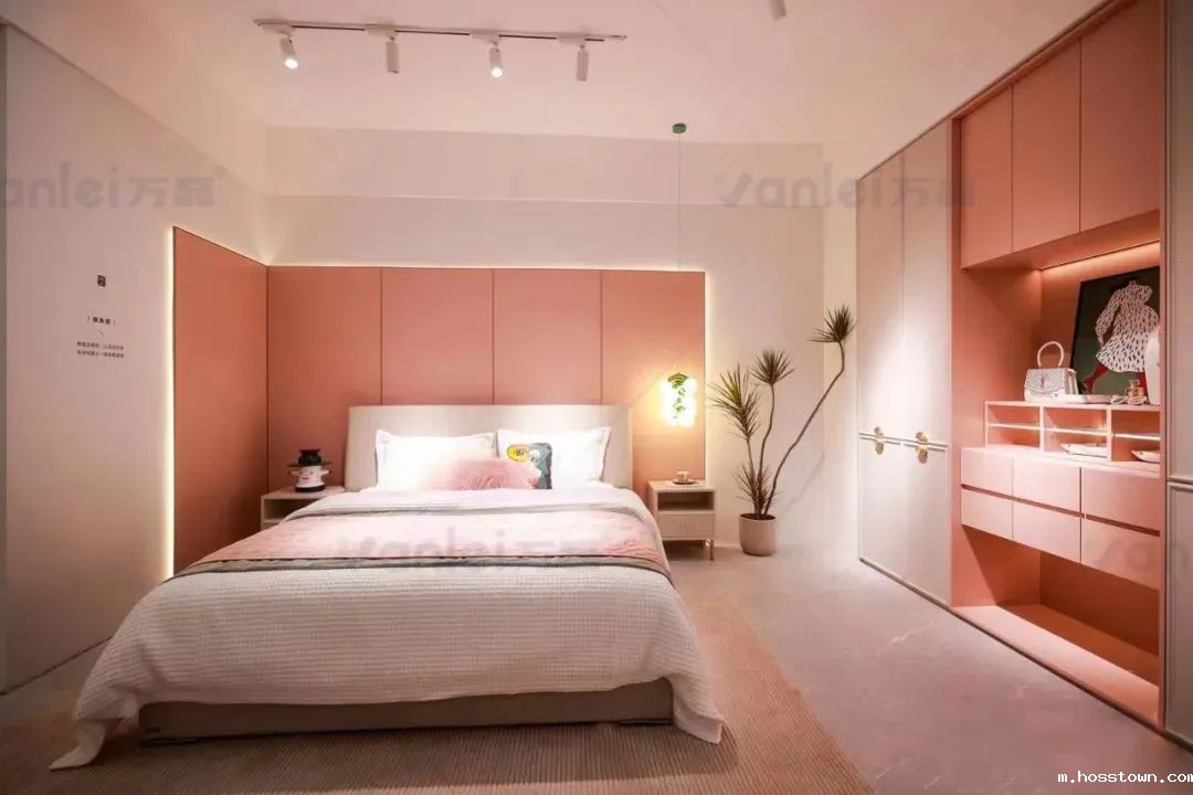 案例赏析 | taptap点点官网入口海藻米洞石为林氏木业全馆增添桃源色彩