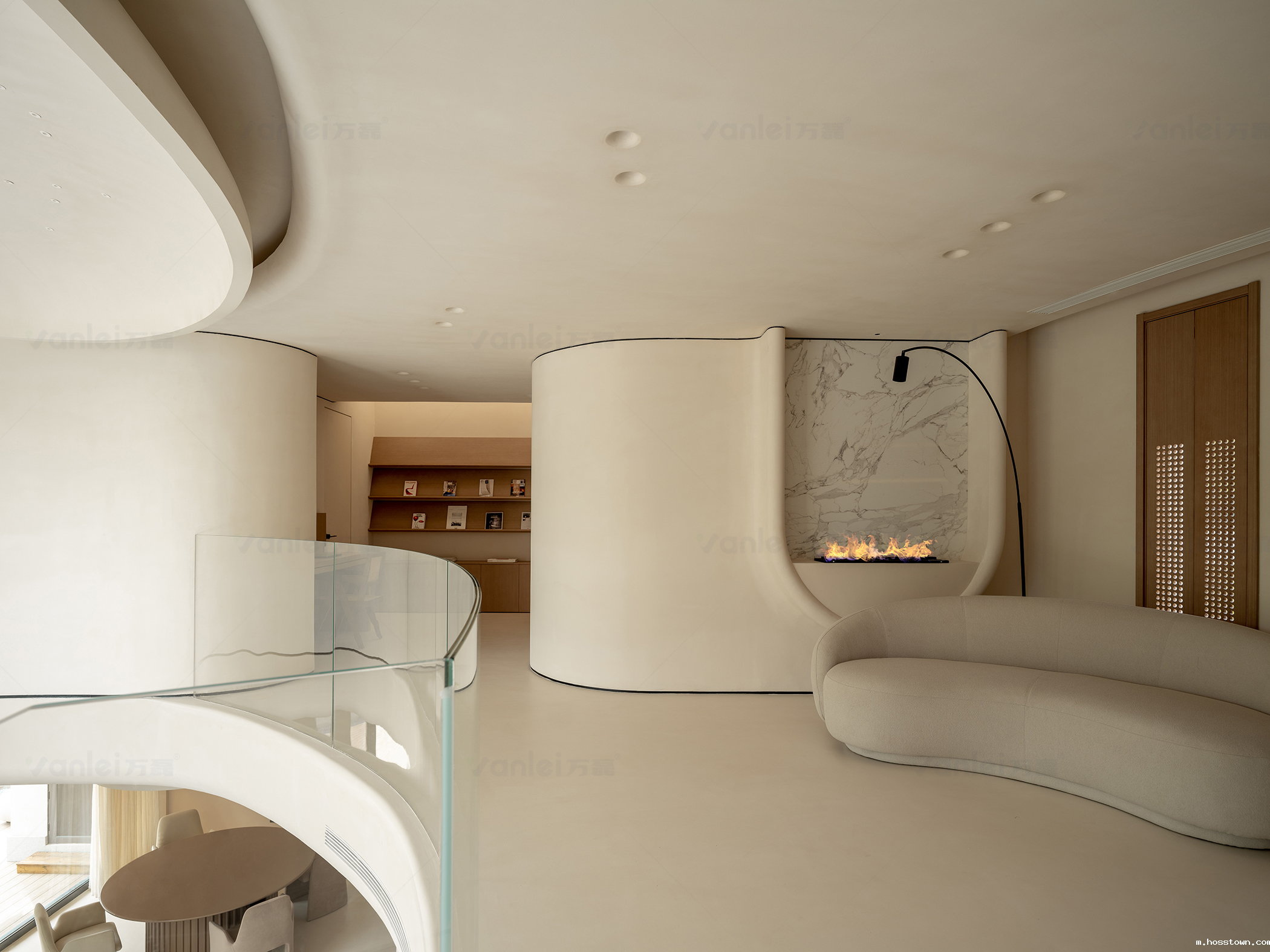 环球设计刊登案例|「宛居」450㎡气质美墅由taptap点点官网入口北京团队全案落地