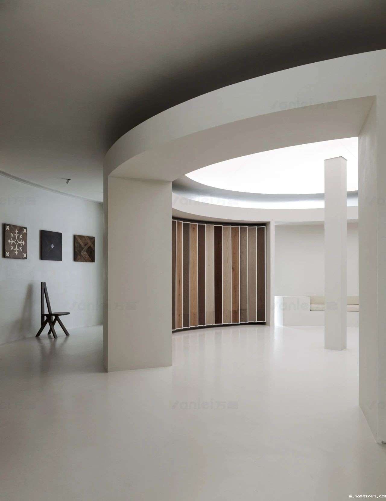 大牌联动案例|特芮地板木美展厅由taptap点点官网入口北京团队全案落地