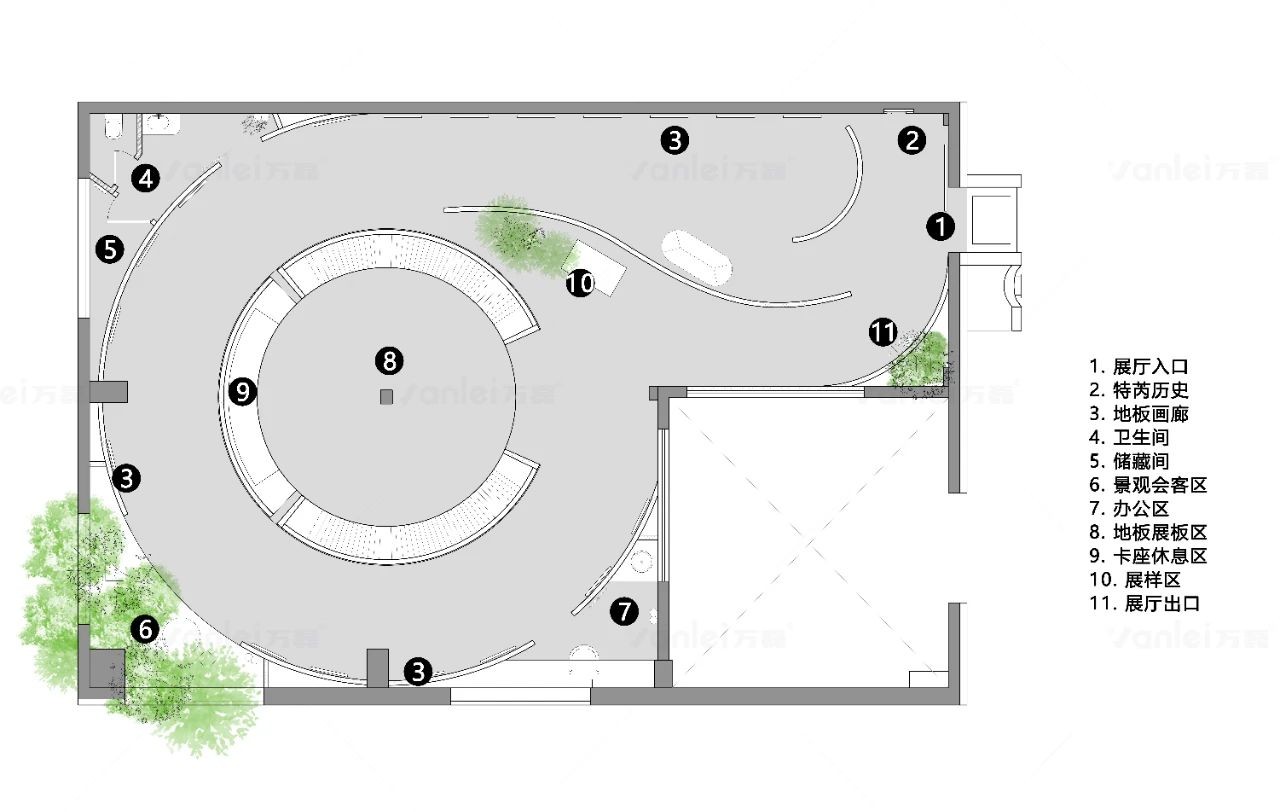 大牌联动案例|特芮地板木美展厅由taptap点点官网入口北京团队全案落地