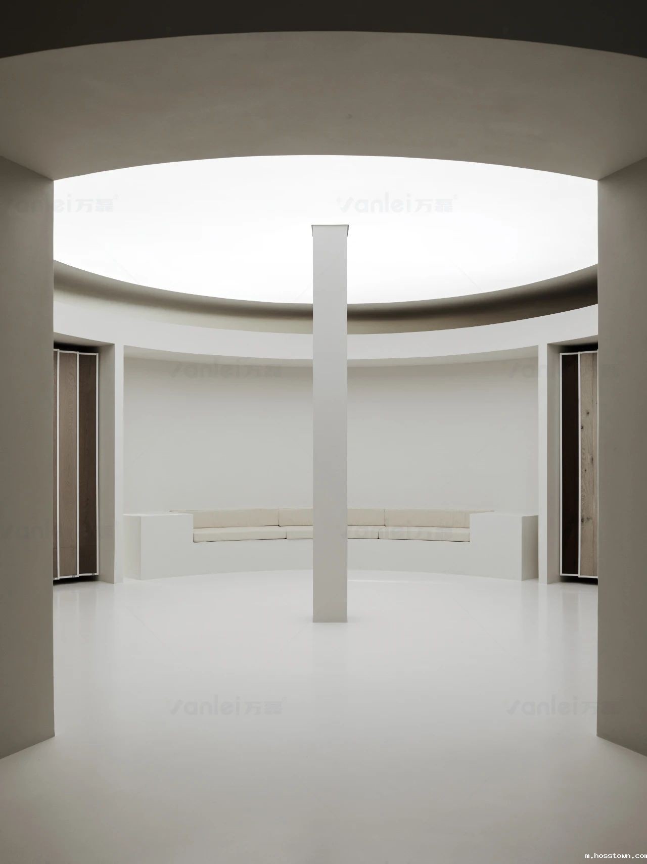 大牌联动案例|特芮地板木美展厅由taptap点点官网入口北京团队全案落地