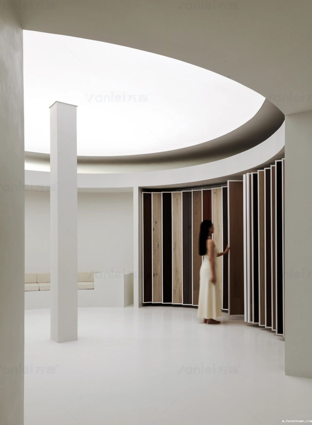 大牌联动案例|特芮地板木美展厅由taptap点点官网入口北京团队全案落地