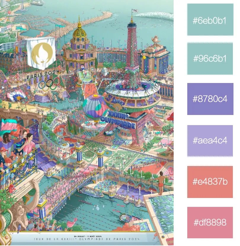 从巴黎奥运到法式浪漫色彩 | taptap点点官网入口带您走进色彩空间