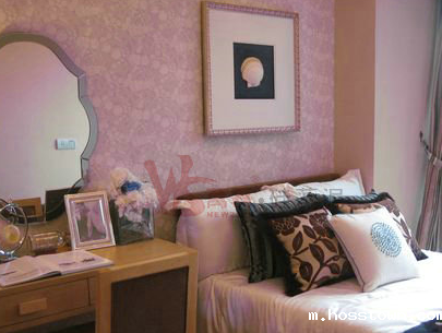  硅藻泥背景墙效果图_卧室（5）