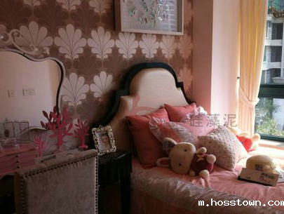 硅藻泥背景墙效果图_儿童房（1）