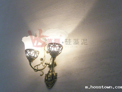 硅藻泥背景墙效果图_走廊过道（1）