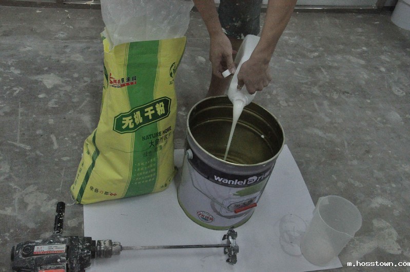 硅藻泥兑水比例