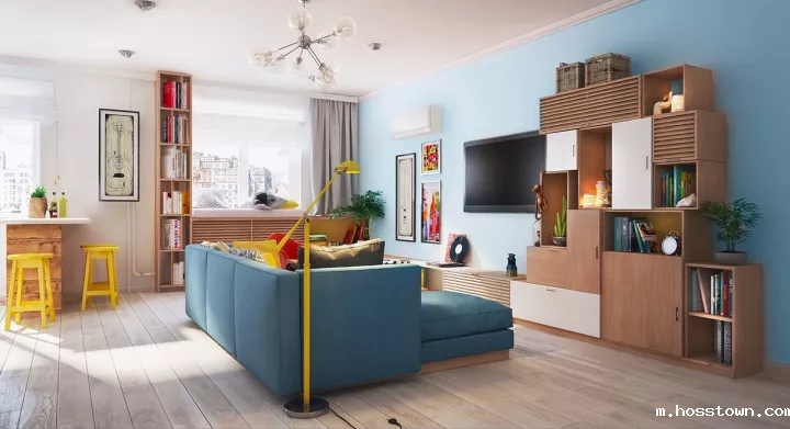 水性硅藻泥平涂效果图