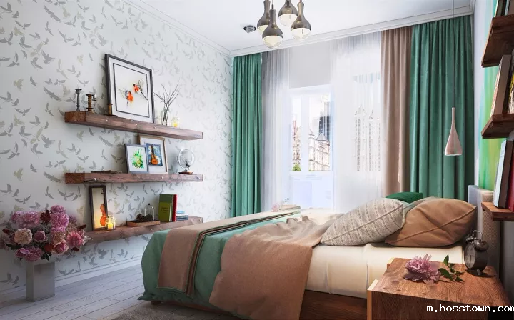 干粉硅藻泥印花效果图