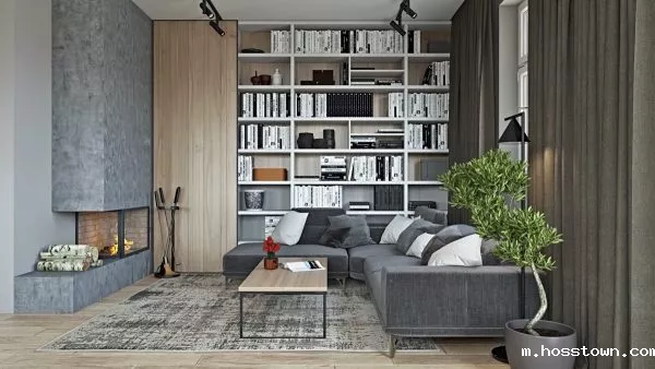 清水混凝土效果图