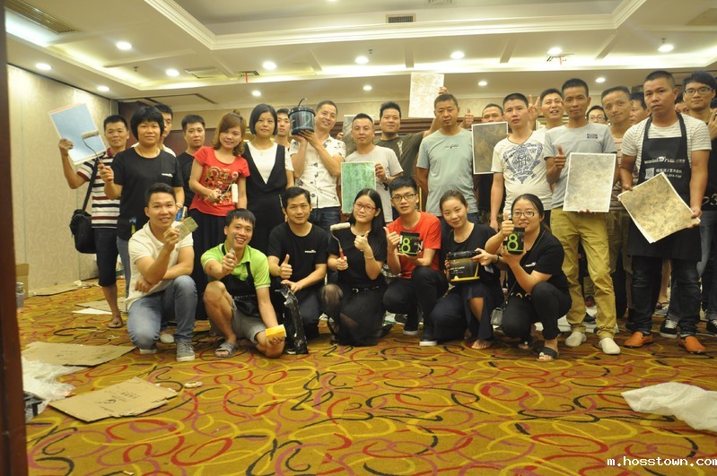 福州艺术涂料巡展