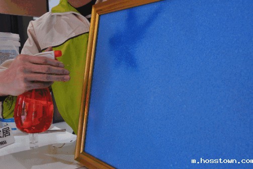 硅藻泥防水测试