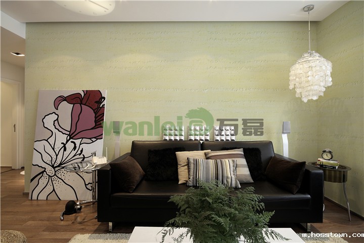 硅藻泥施工效果图 硅藻泥施工效果图