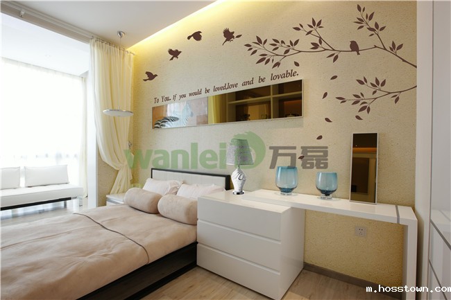 硅藻泥卧室 硅藻泥卧室