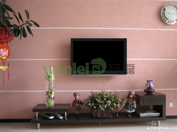 硅藻泥电视背景墙 硅藻泥电视背景墙