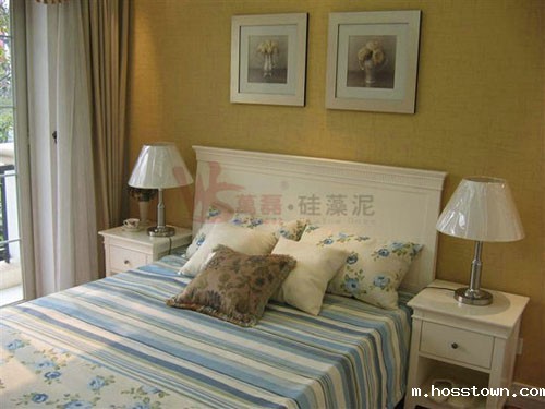 硅藻泥背景墙效果图