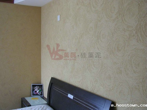 硅藻泥背景墙效果图