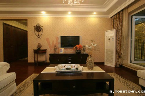 硅藻泥电视背景墙