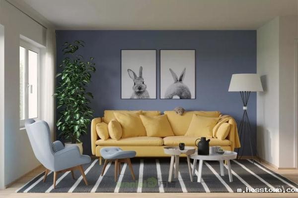 硅藻泥客厅效果图