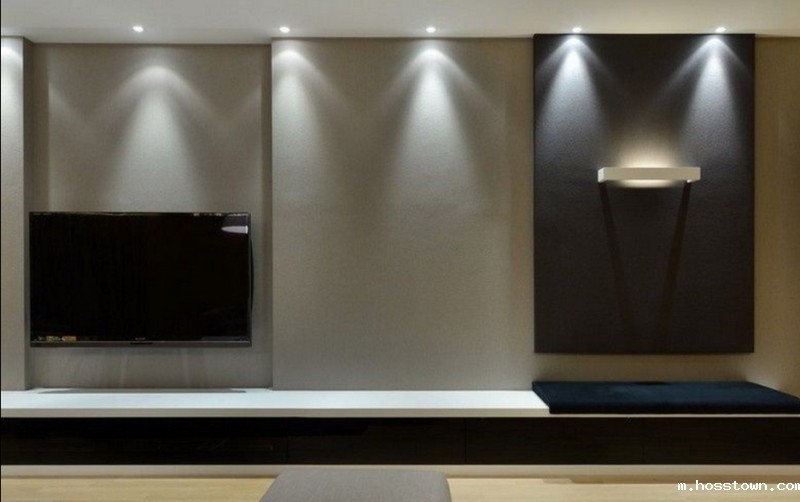 硅藻泥清水混泥土背景墙