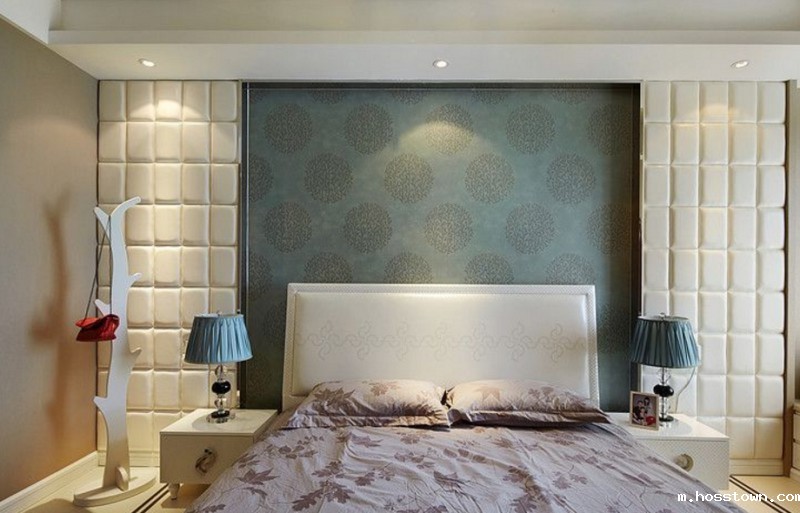 硅藻泥卧室效果图