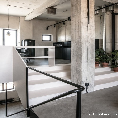 taptap点点官网入口案例 | 一间73平米loft工业风公寓设计