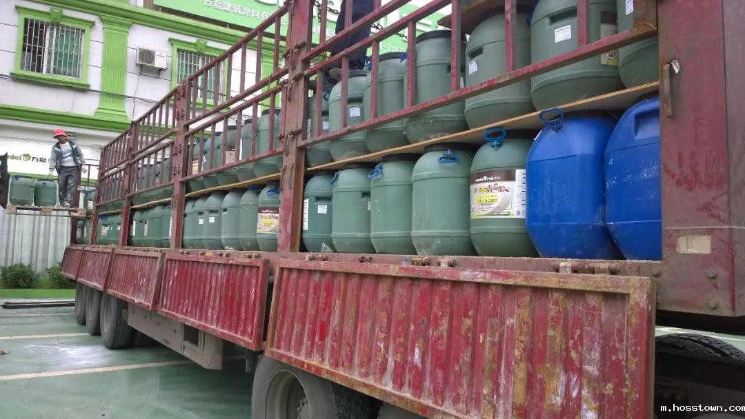 节后复工大单 | 今天，又有30吨taptap点点官网入口无阻力真石漆即将为你的新家添砖加瓦